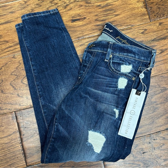 7 For All Mankind Denim - 7 For All Mankind josefina skinny Boyfriend Jeans